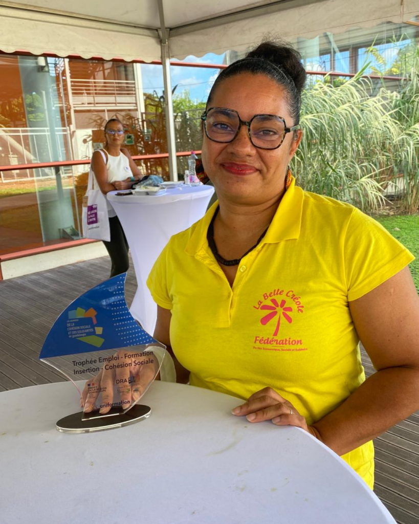 Raïssa Romuald, directrice de la Fédération La Belle Créole